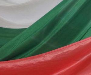yapboz Bulgaristan bayrağı